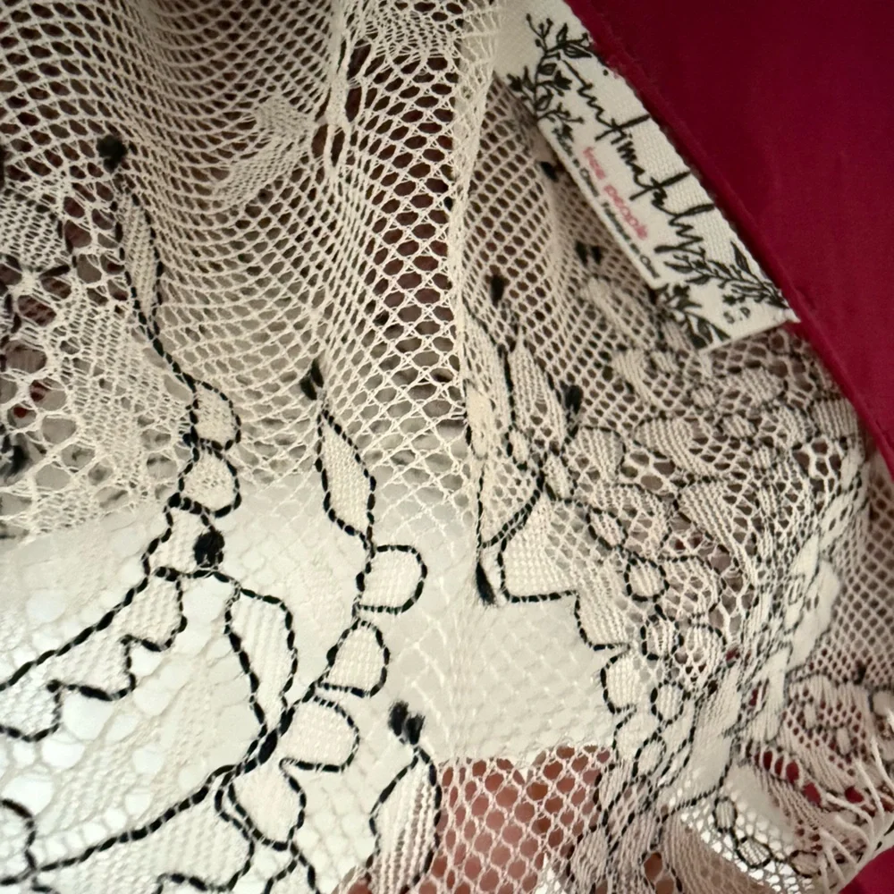 Free People Burgundy Top NWOT - Picture 3 of 6